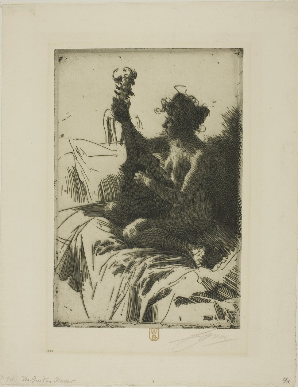 Recuerdo o La guitarra de Anders Leonard Zorn