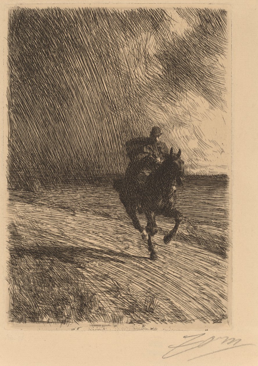 Tormenta de Anders Leonard Zorn
