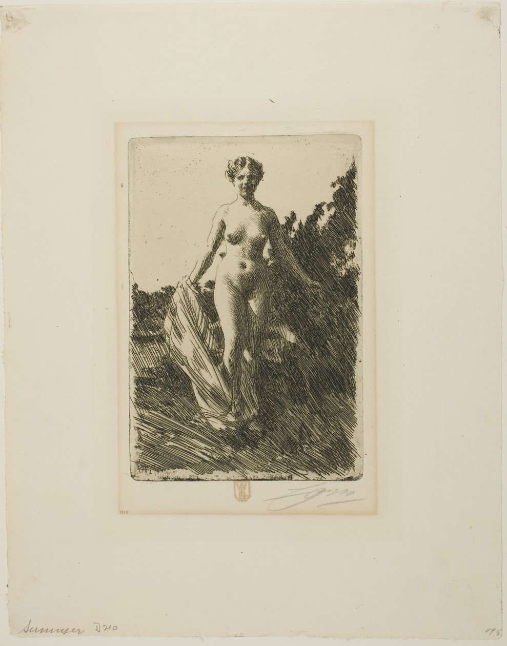 Verano de Anders Leonard Zorn