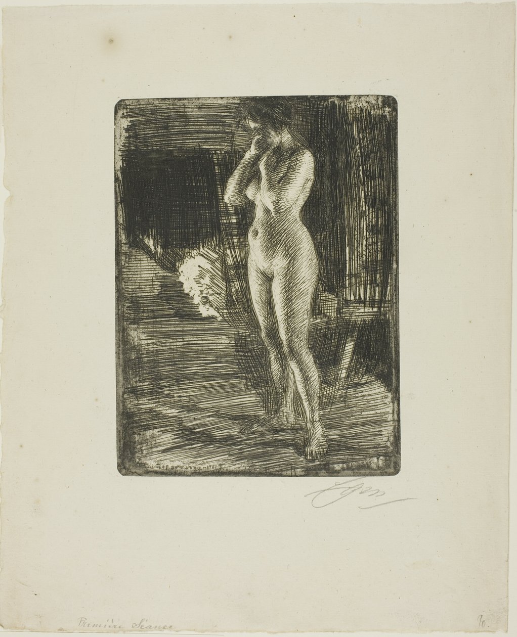 La primera pose de Anders Leonard Zorn