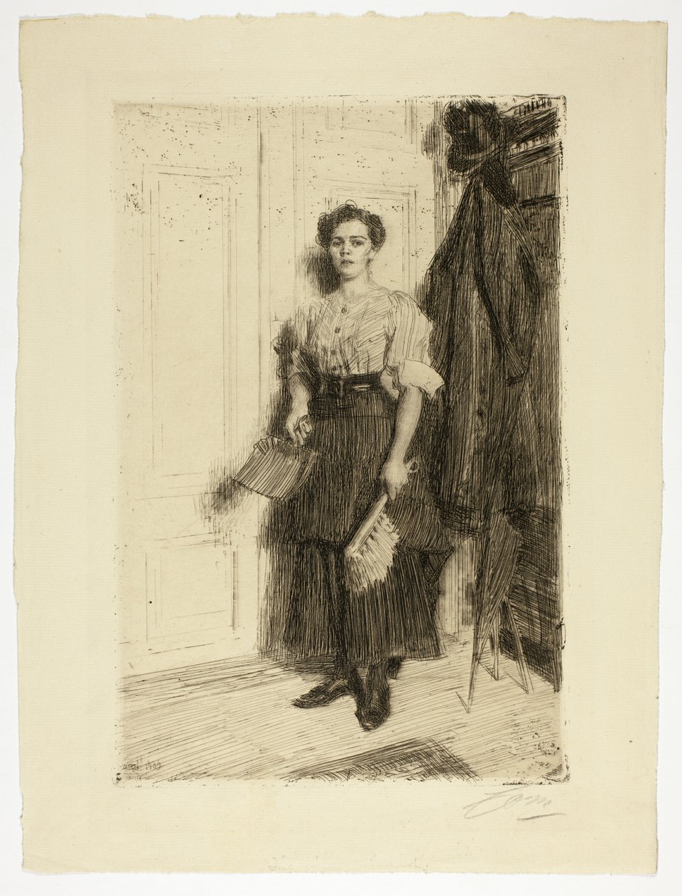 La nueva criada de Anders Leonard Zorn