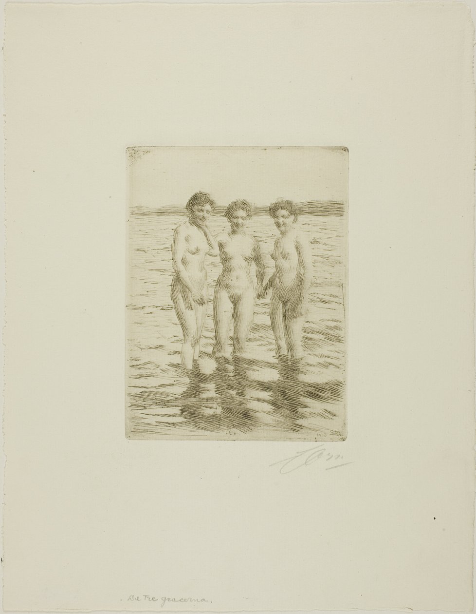 Las tres gracias de Anders Leonard Zorn