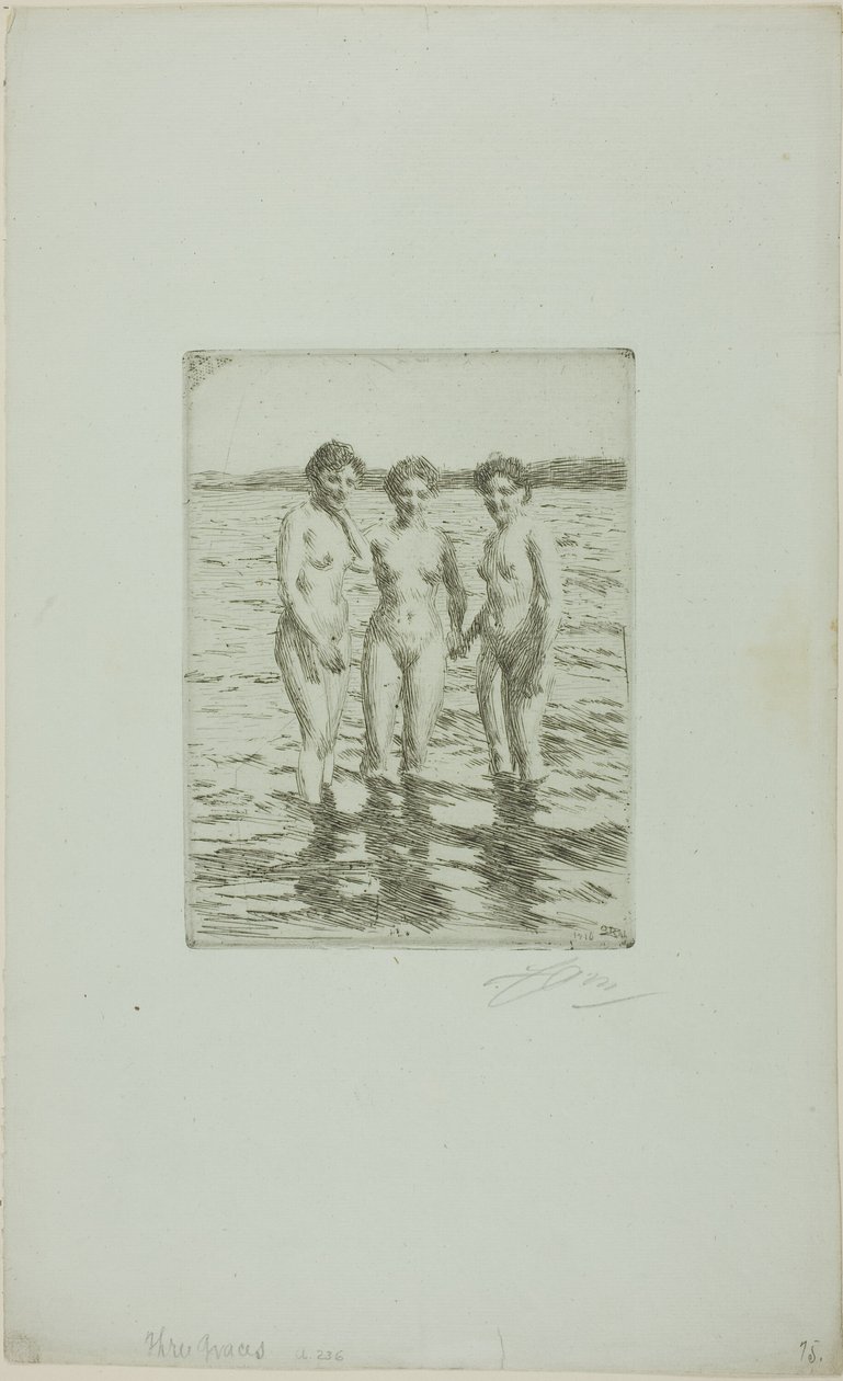 Las tres gracias de Anders Leonard Zorn