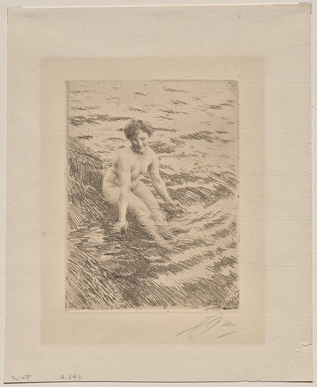 Mojado de Anders Leonard Zorn