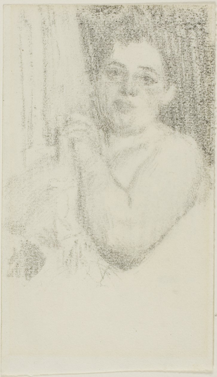 Mujer con las manos juntas de Anders Zorn