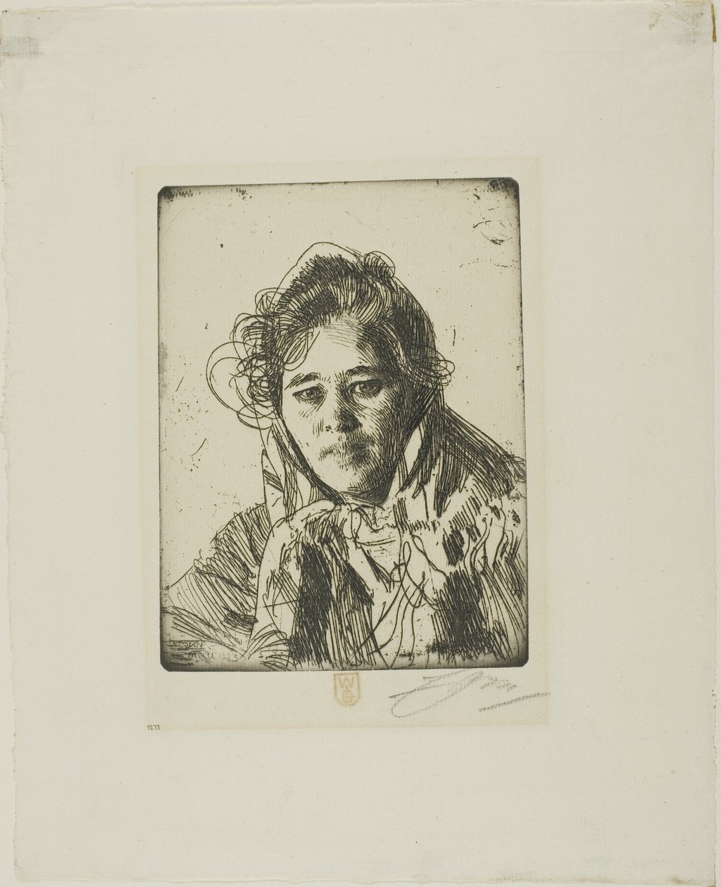 Joven de Mora (Anna de Kråkberg) de Anders Zorn