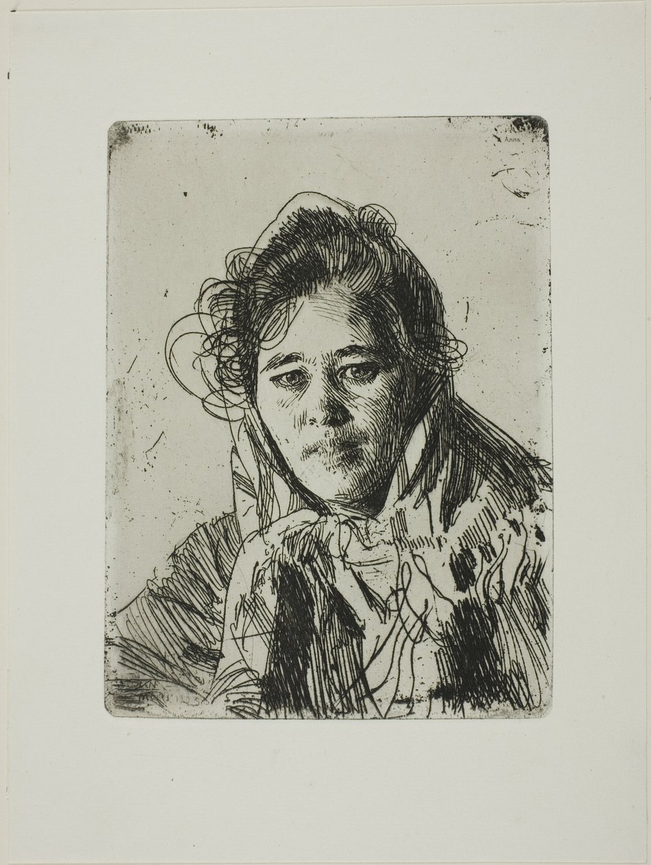 Joven de Mora (Anna de Kråkberg) de Anders Zorn