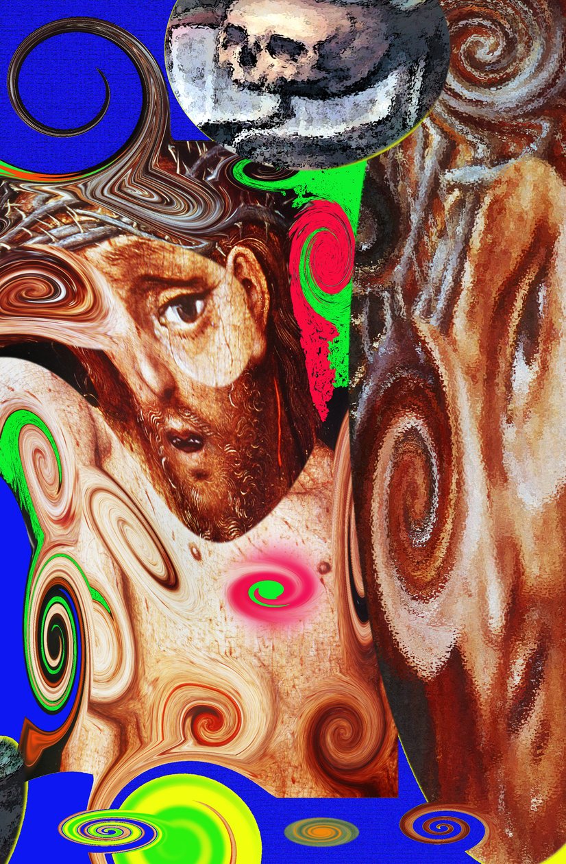 EL ESPIRAL DEL ODIO, 2002 (obra digital) de Ando Gilardi