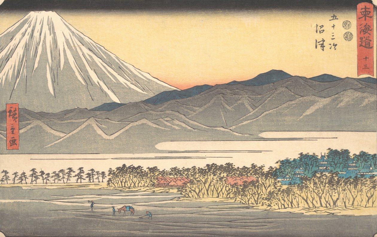 Numazu, ca. 1840 de Ando Hiroshige