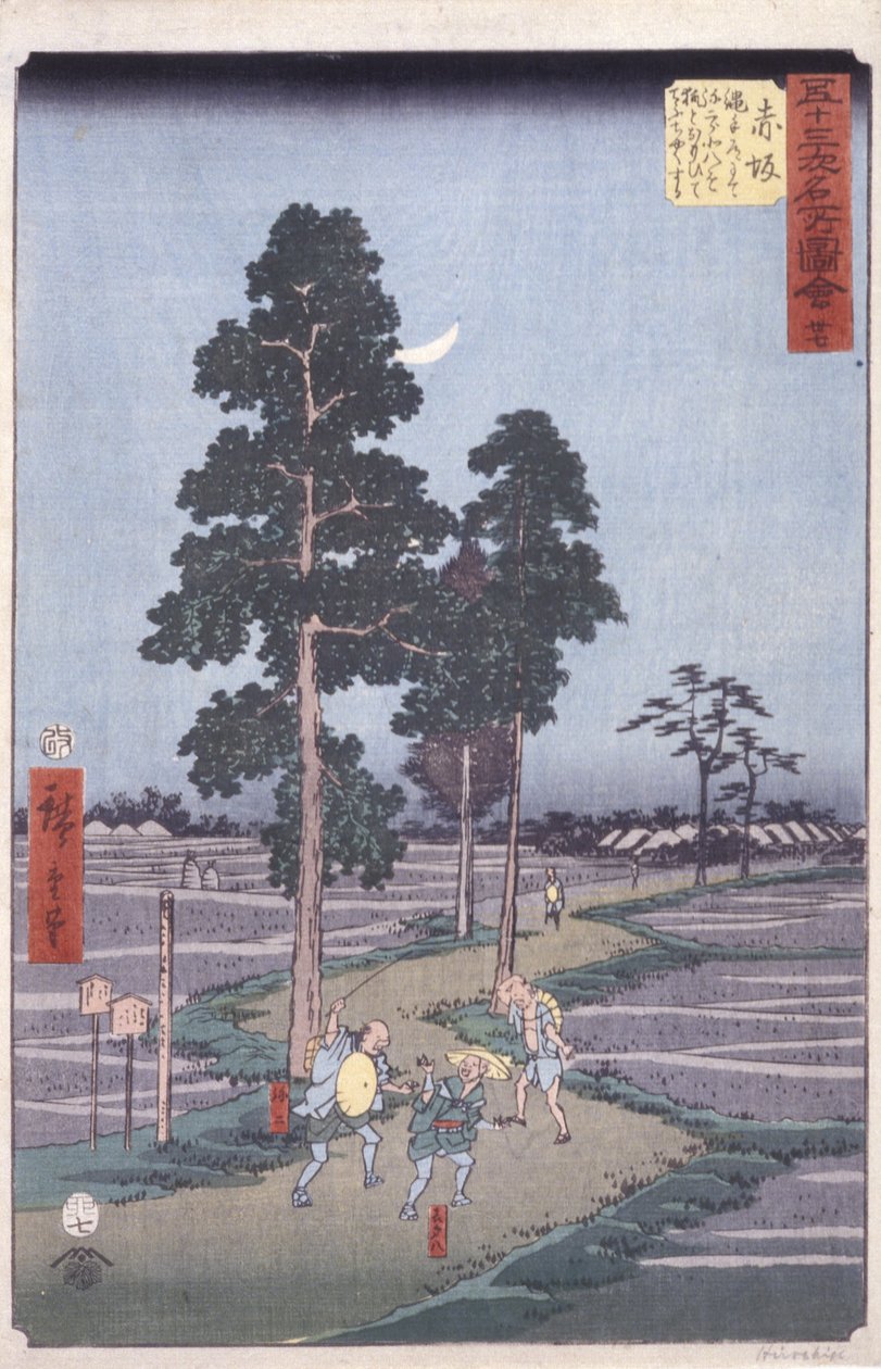 Akasaka von Ando or Utagawa Hiroshige