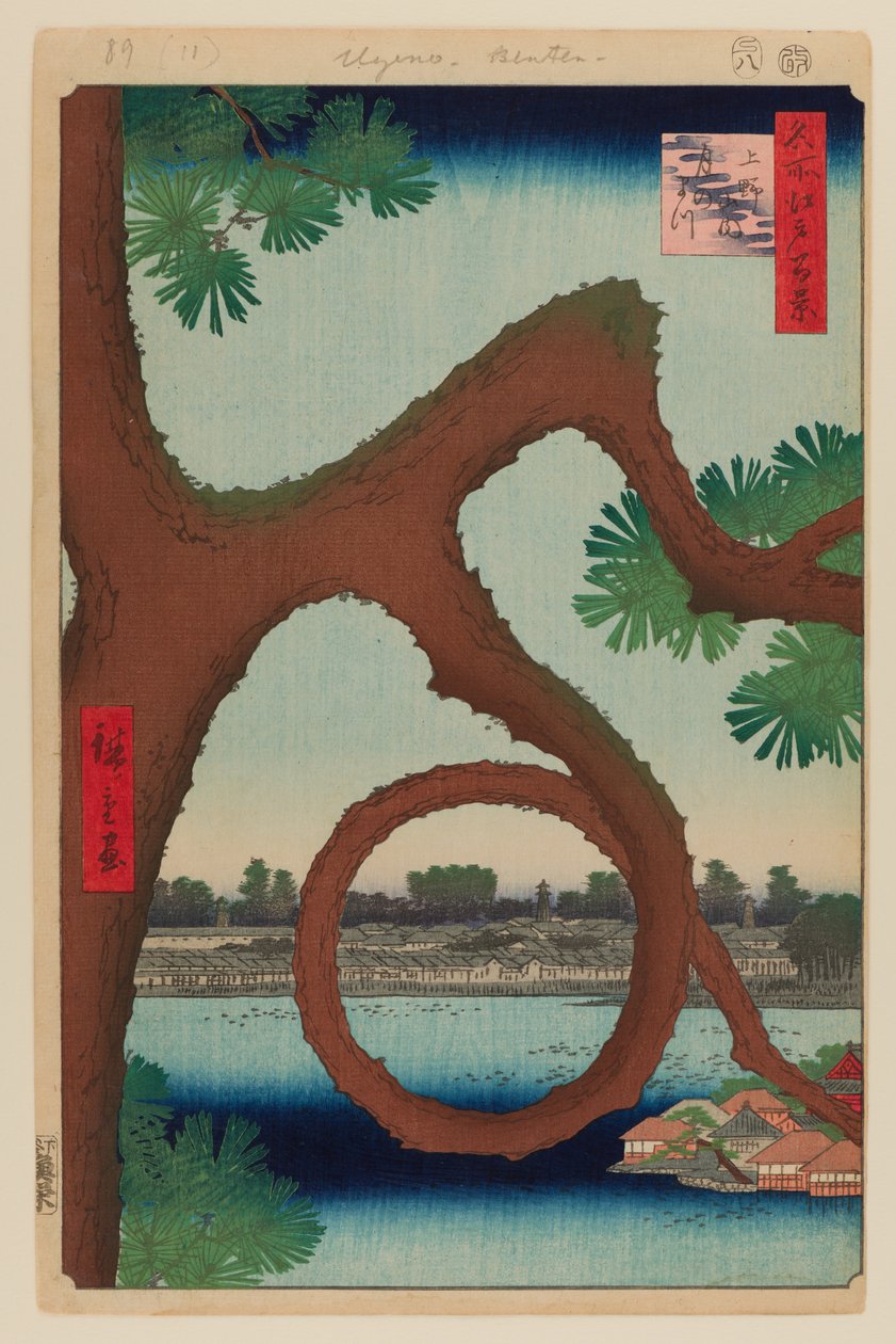 Pino Luna, Ueno de Ando or Utagawa Hiroshige