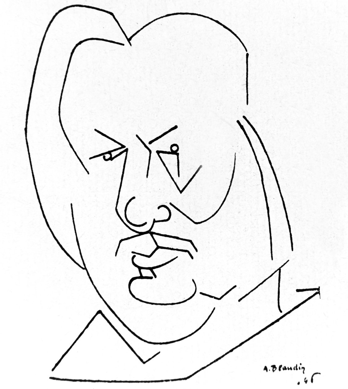 Honore de Balzac de André Blandin