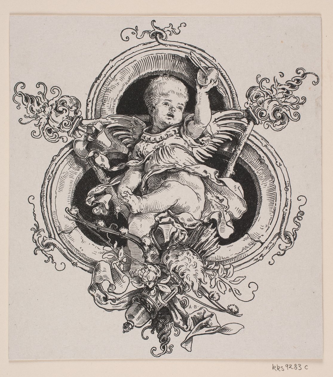 Portada y viñeta para una edición de "Fausto", Múnich 1884 de André Bork