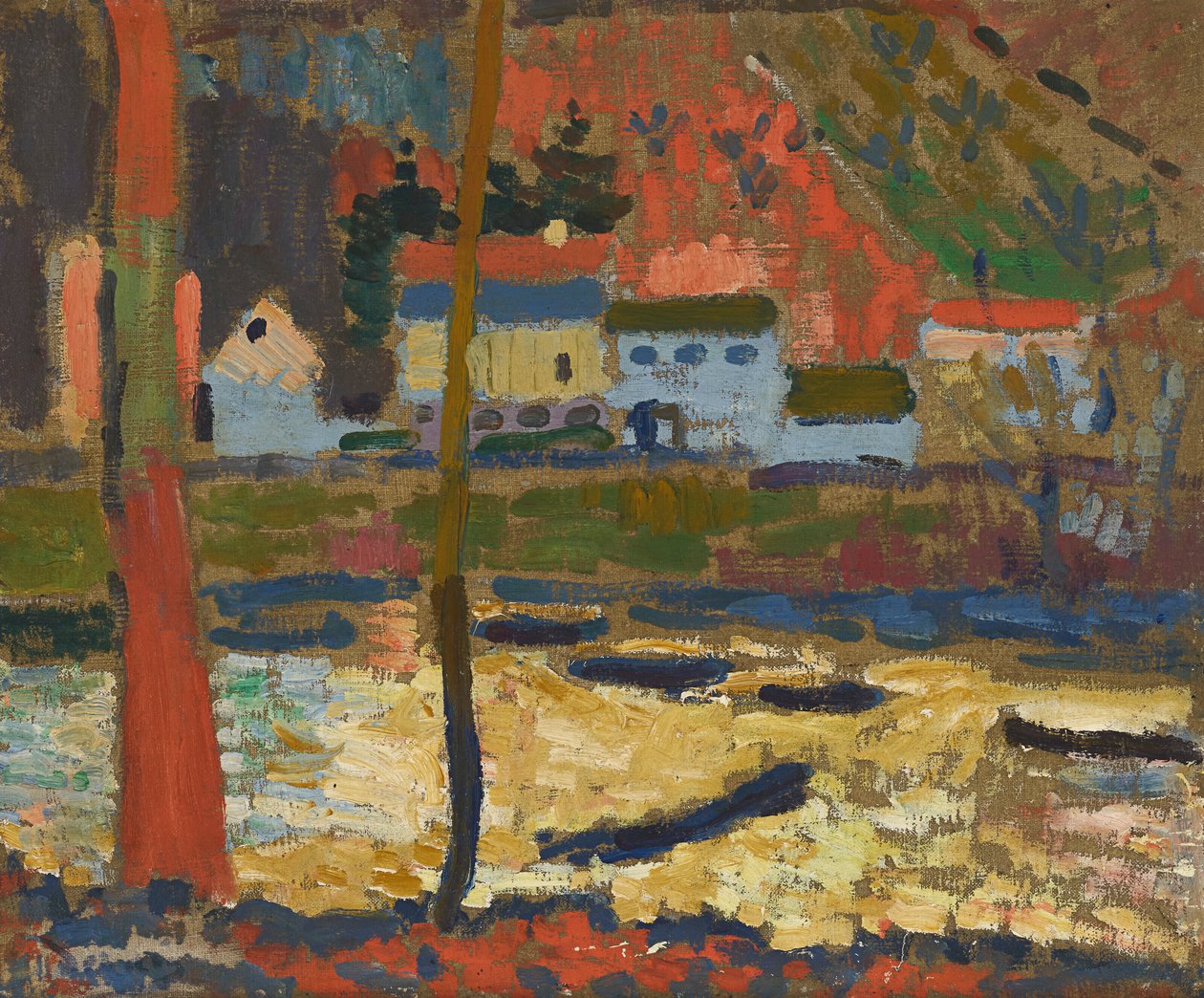A orillas del Sena en Chatou de Andre Derain
