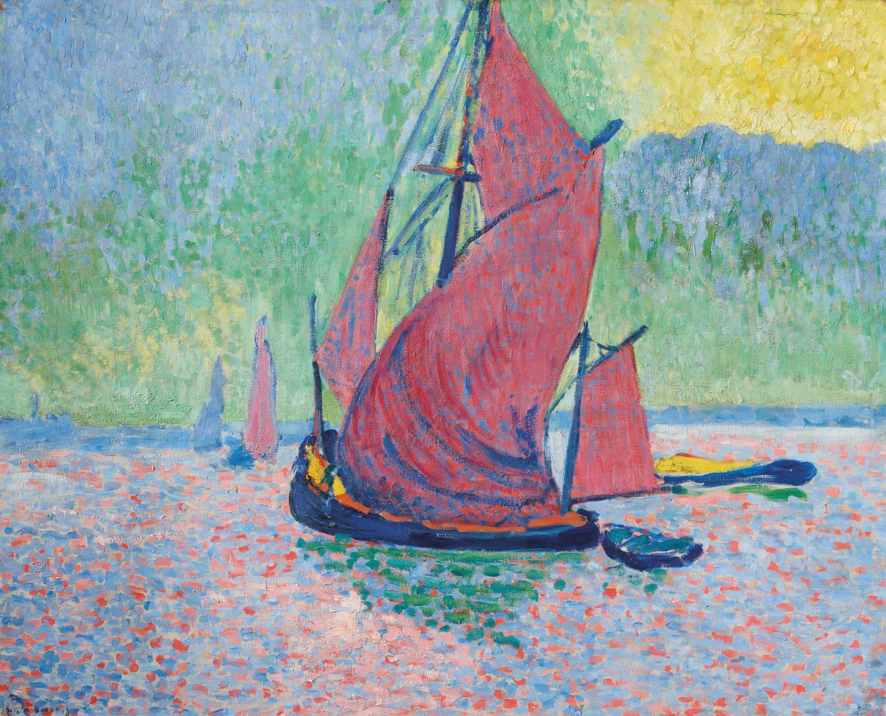 Las velas rojas de Andre Derain