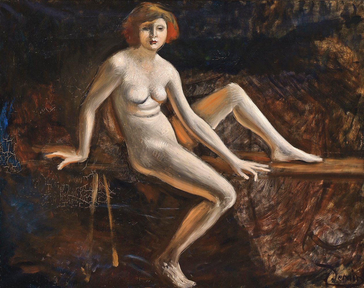 Nu assis de Andre Derain