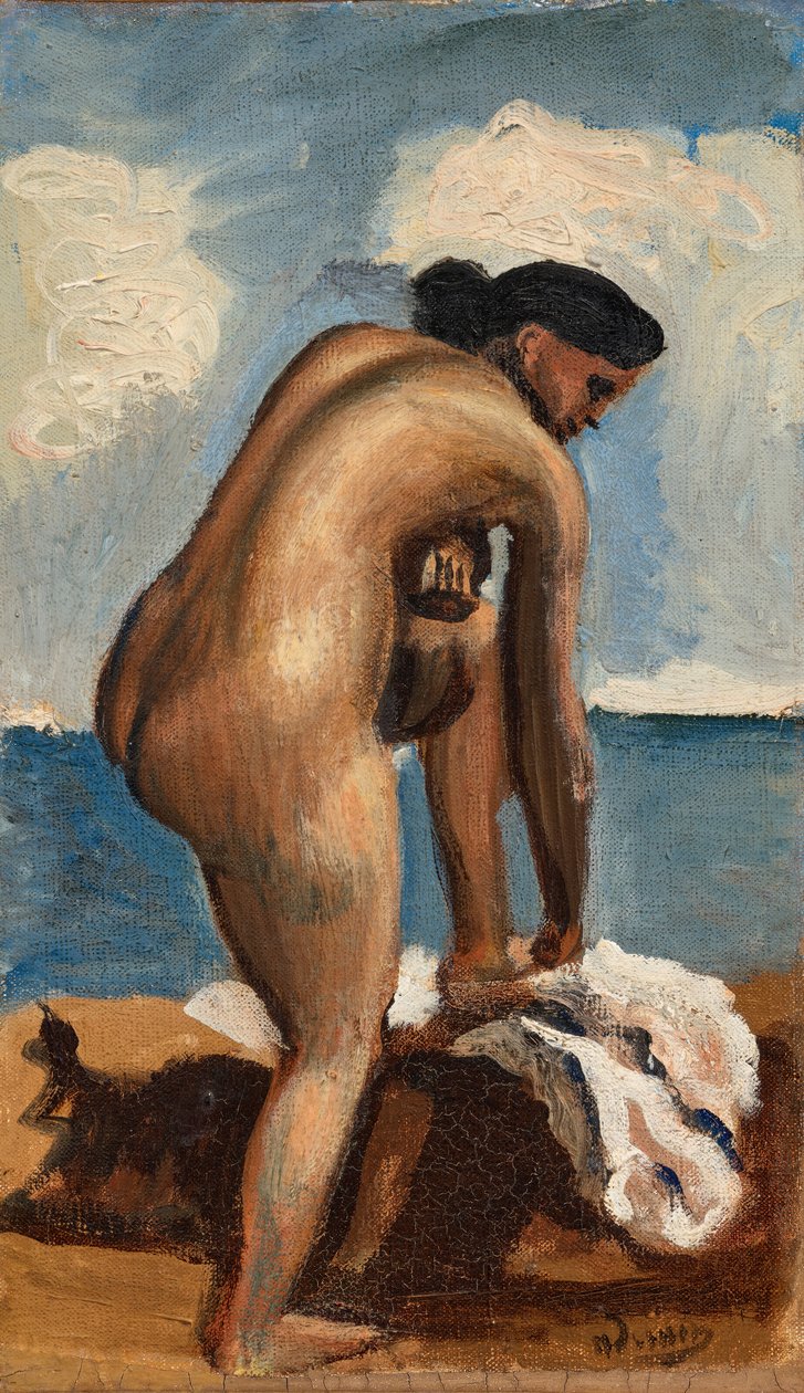 Desnudo junto al mar de Andre Derain