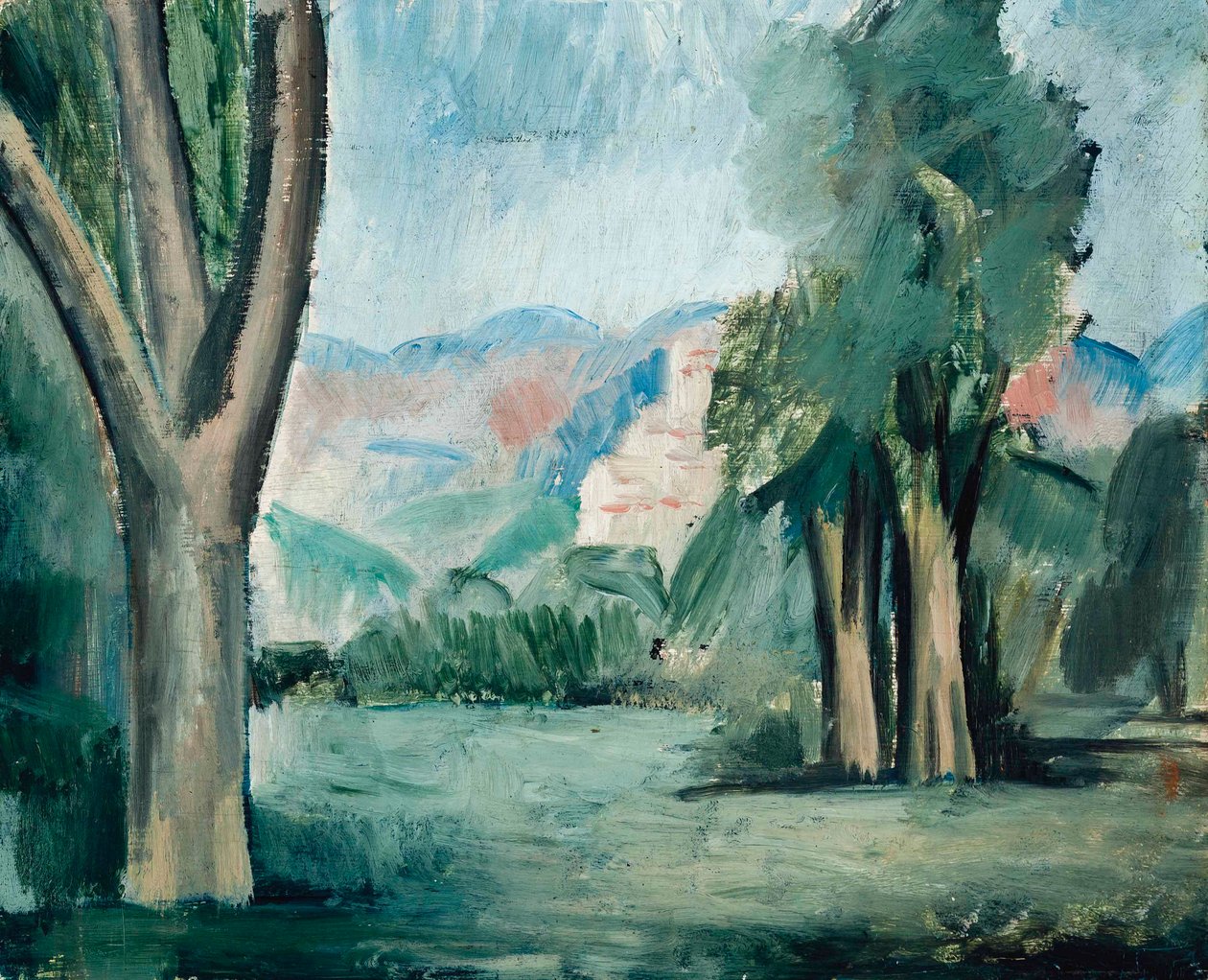Paisaje de Provenza de Andre Derain