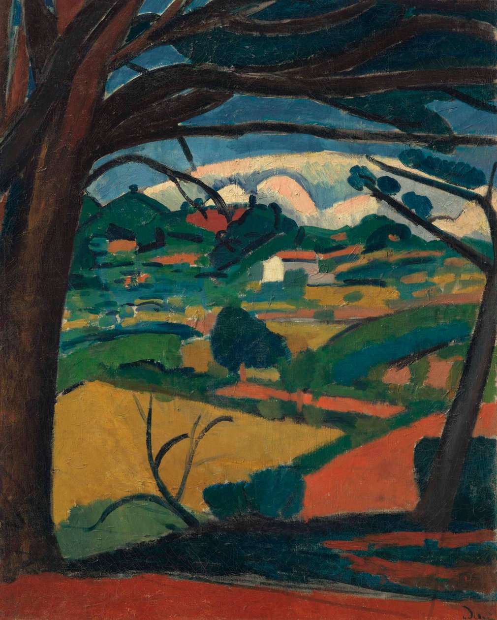 Paisaje en Provenza, Martigues de Andre Derain