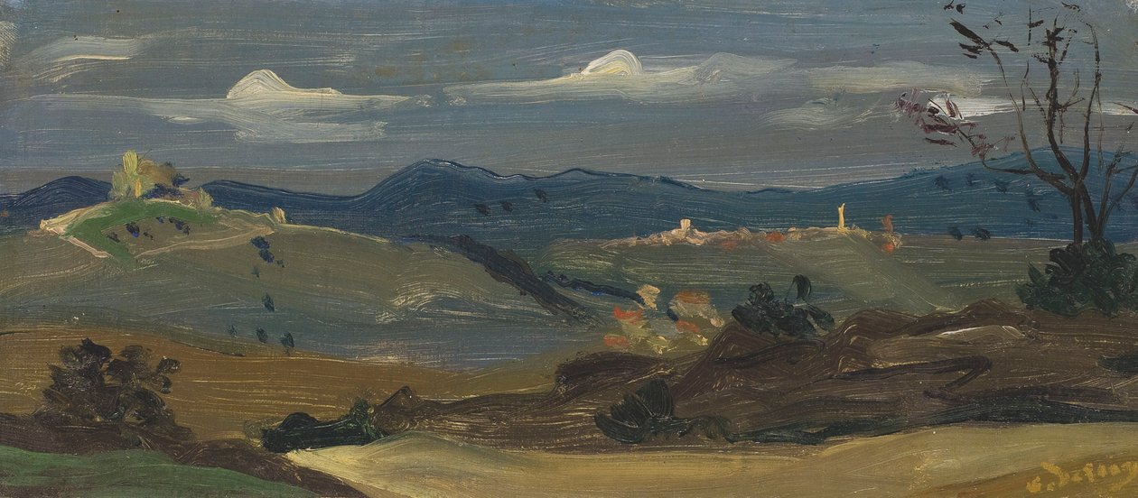 Paisaje cerca de Eygalières de Andre Derain