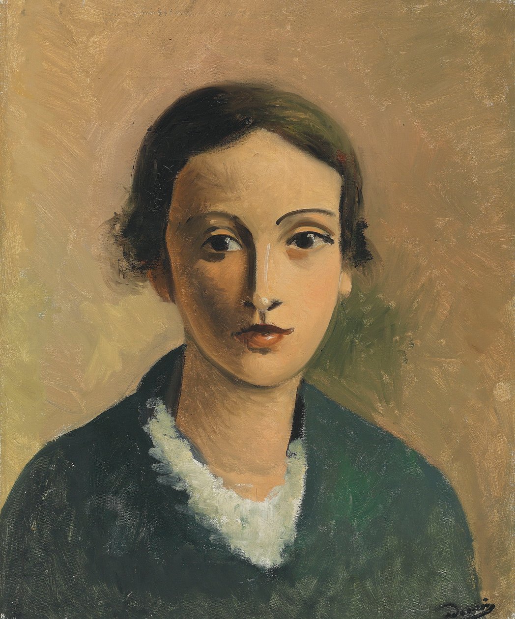 Retrato de Geneviève, sobrina del artista de Andre Derain