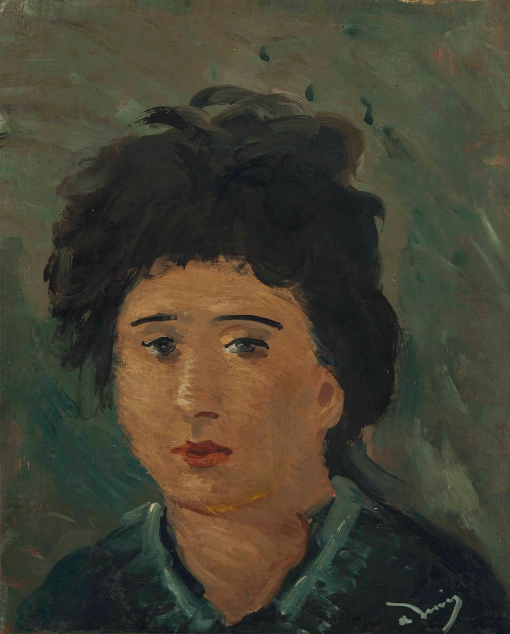 Retrato de mujer de Andre Derain