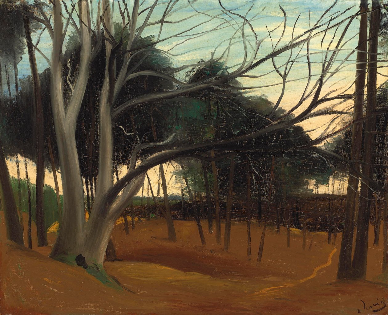 Sotobosque en Les Lecques de Andre Derain