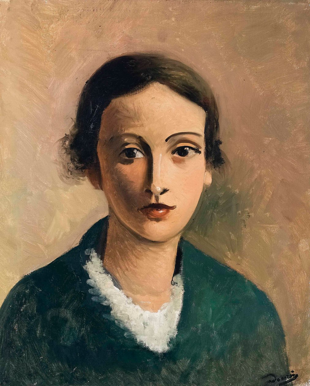 Cabeza de niña de Andre Derain