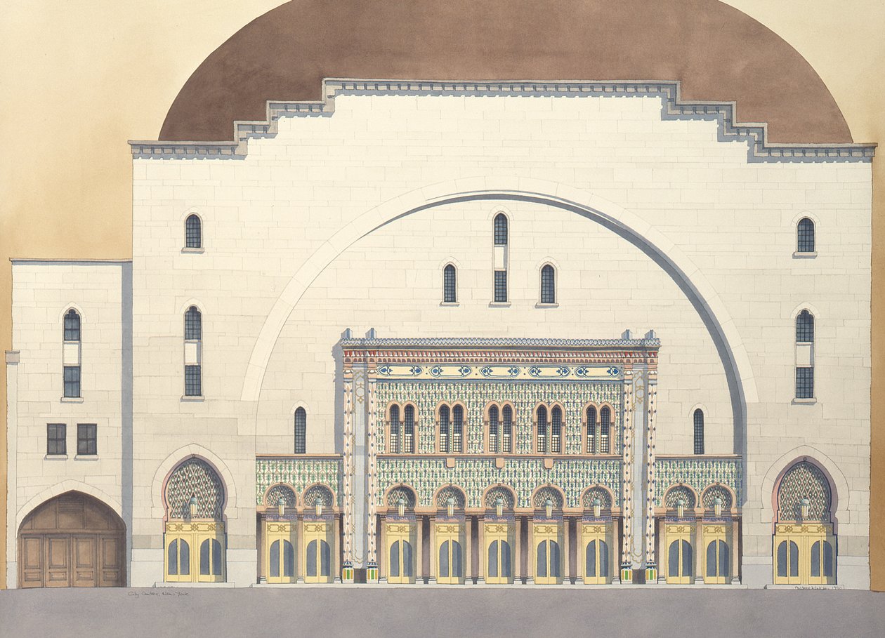 Teatro del City Center, Nueva York de Andras Kaldor