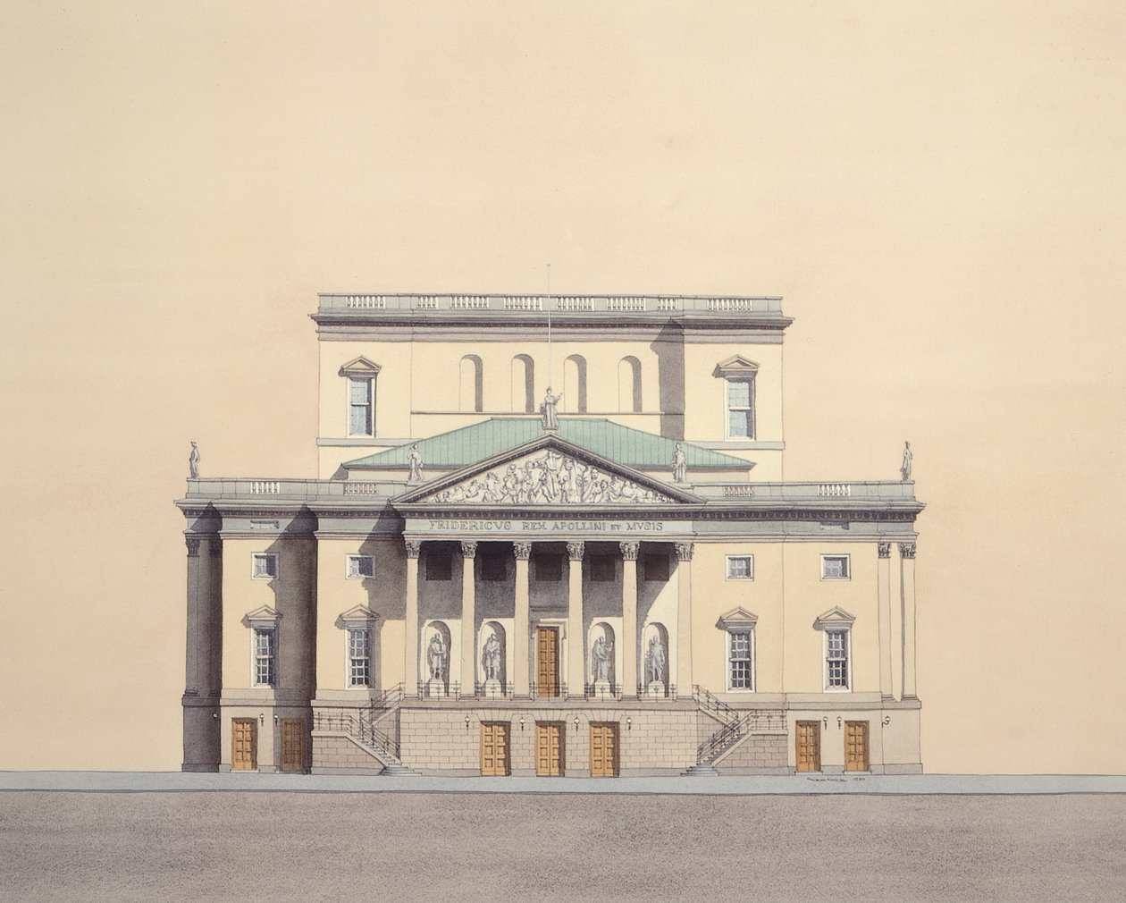 Ópera Estatal Alemana, Berlín, Alemania de Andras Kaldor