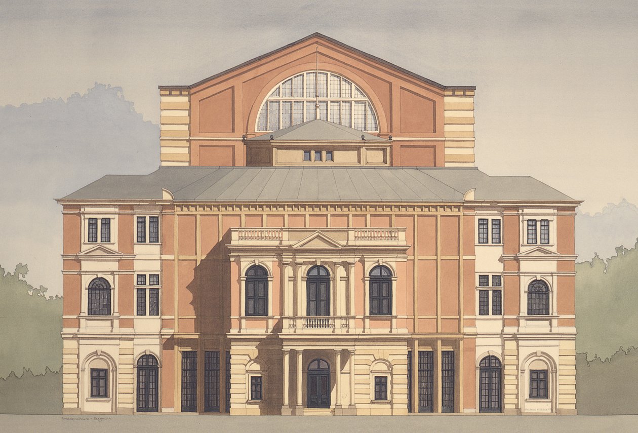 Festspielhaus, Bayreuth, Alemania de Andras Kaldor