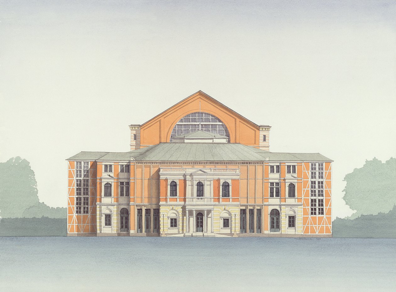 Festspielhaus, Bayreuth, Alemania de Andras Kaldor