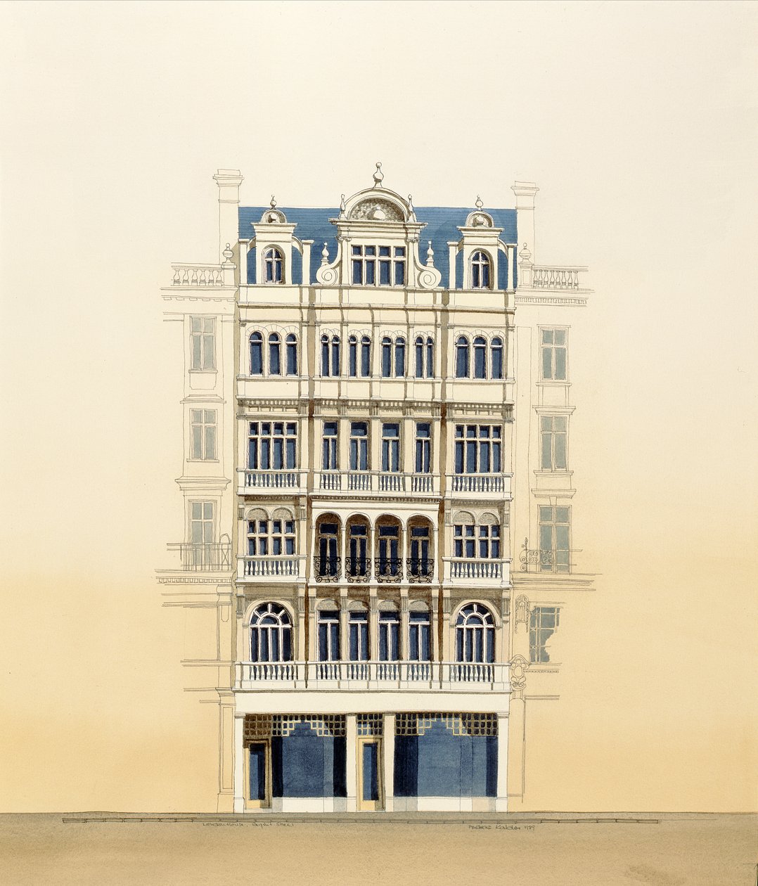 Casa de Londres de Andras Kaldor