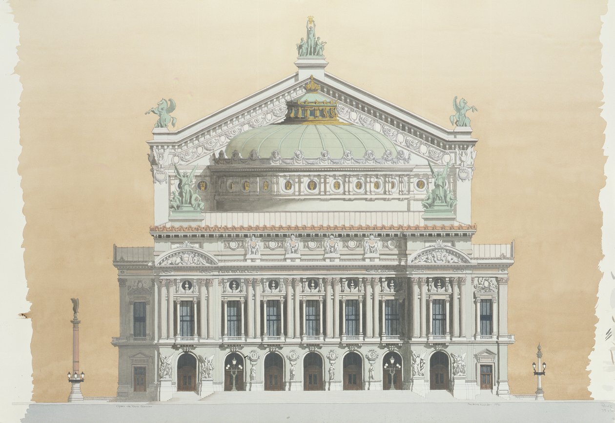 Ópera Garnier, París, Francia de Andras Kaldor