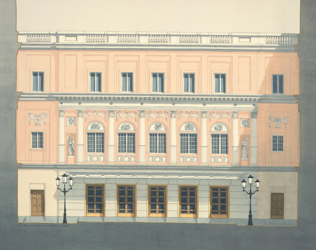 Teatro Lirico, National la Zarzuela, Madrid, Spain de Andras Kaldor