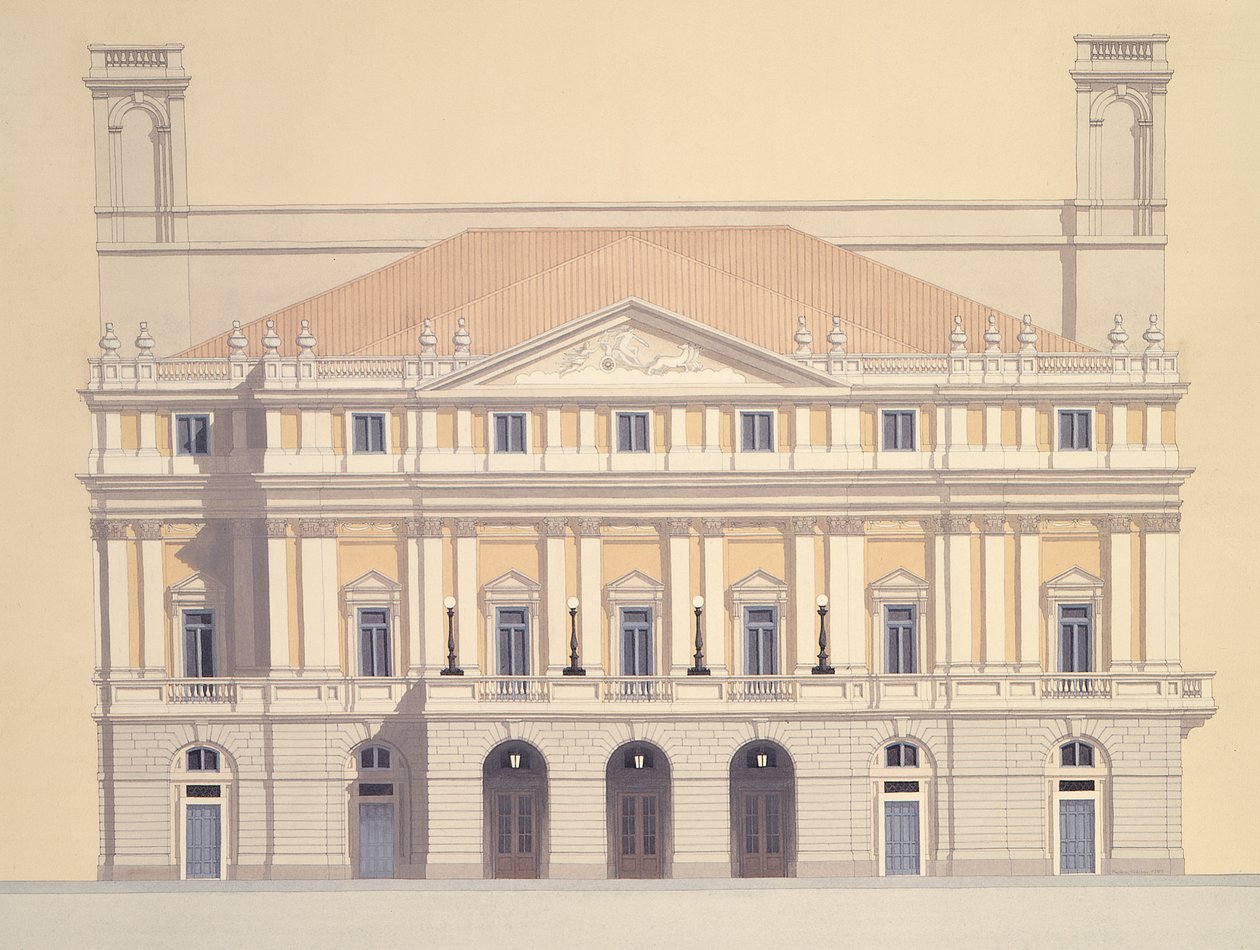 Teatro alla Scala, Milán, Italia de Andras Kaldor