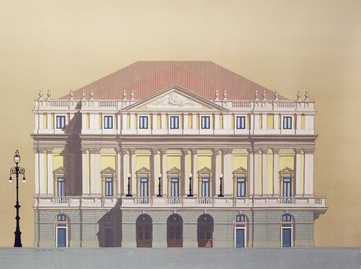 Teatro alla Scala, Milán, Italia de Andras Kaldor