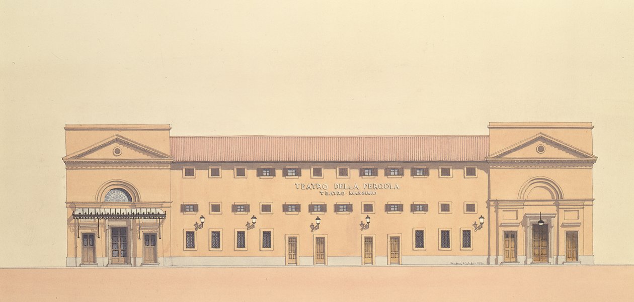 Teatro della Pergola, Teatro Massimo, Florencia de Andras Kaldor