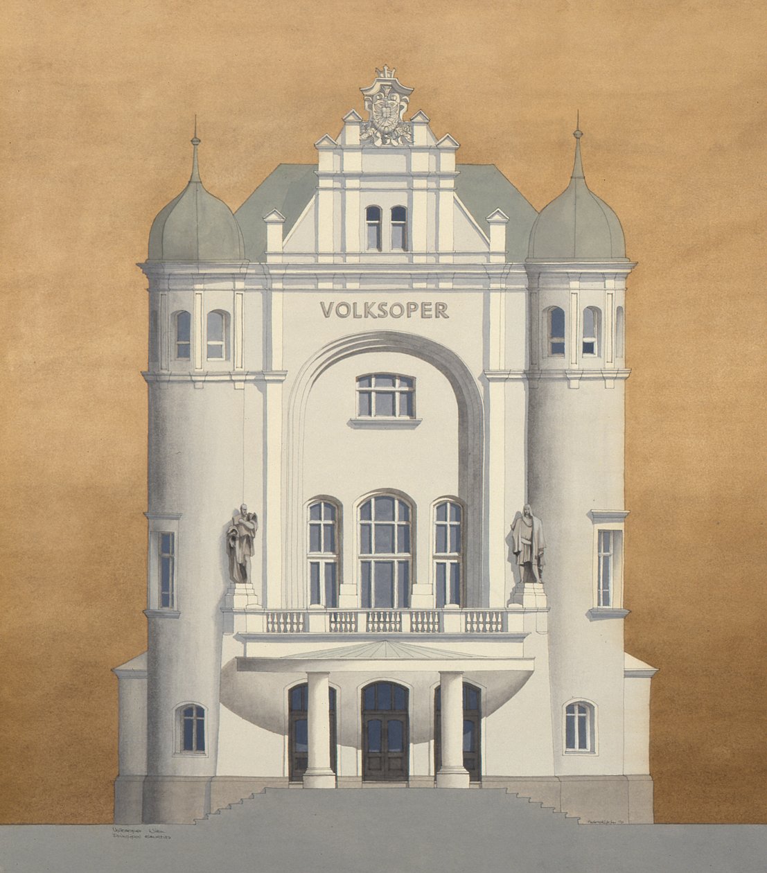 Volksoper,Viena, Austria de Andras Kaldor