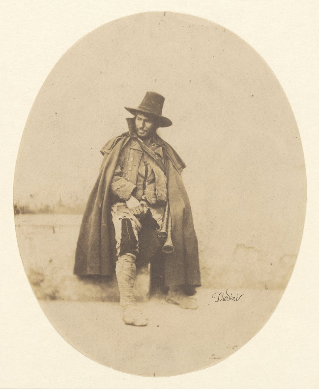 [Un nativo de Calabria, Italia] de Andre Adolphe Eugene Disderi