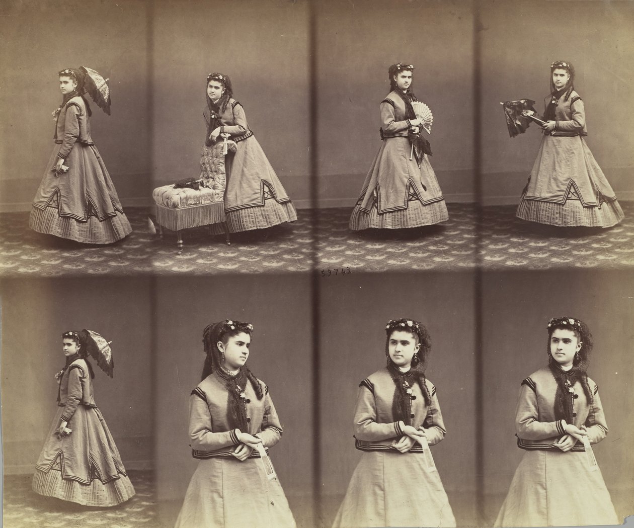 Boudet, 1866 de Andre Adolphe Eugene Disderi