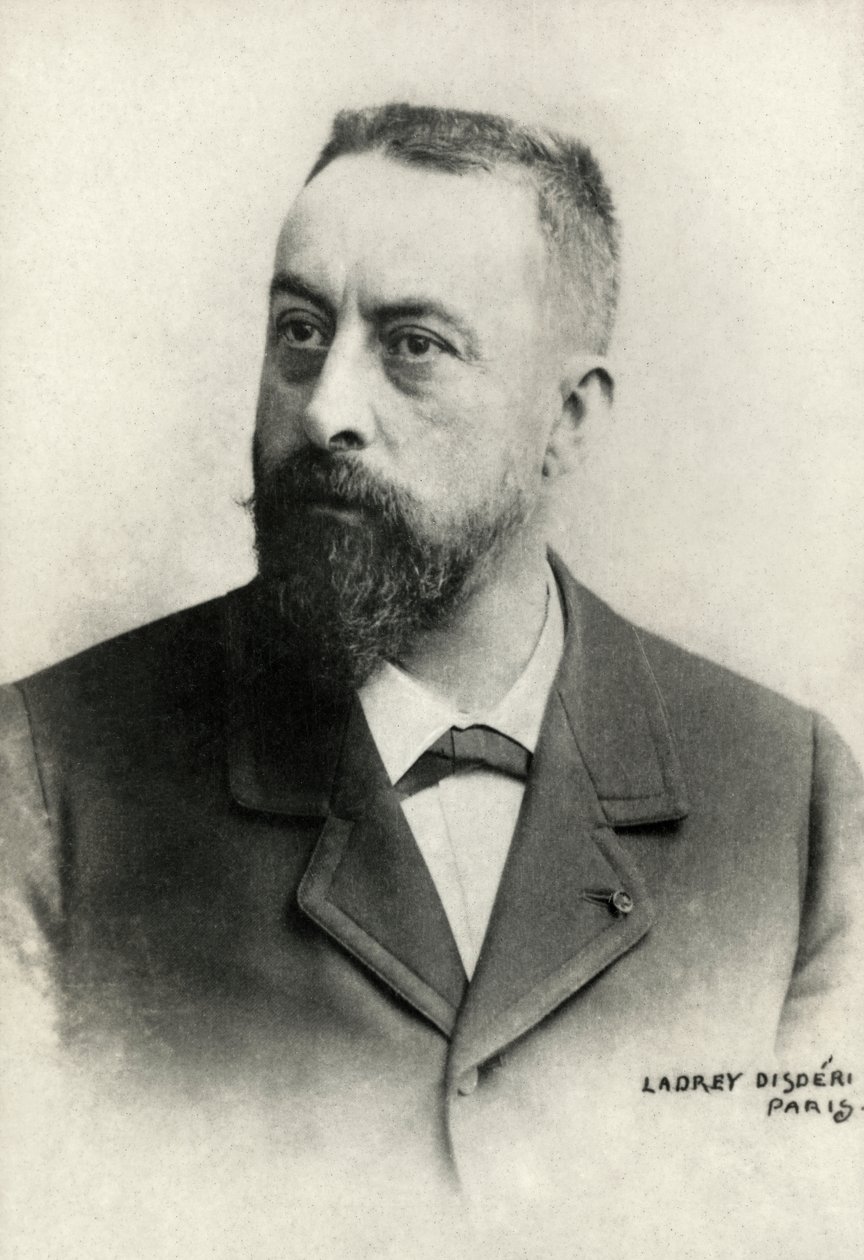 Retrato de Alfred Nicolas Rambaud (foto) de Andre Adolphe Eugene Disderi