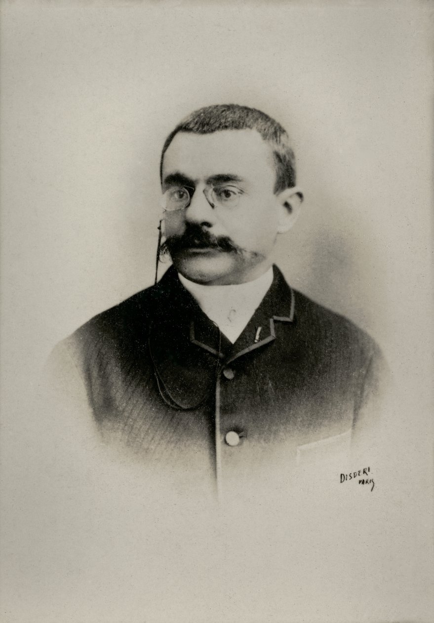 Retrato de Theophile Delcasse (foto) de Andre Adolphe Eugene Disderi