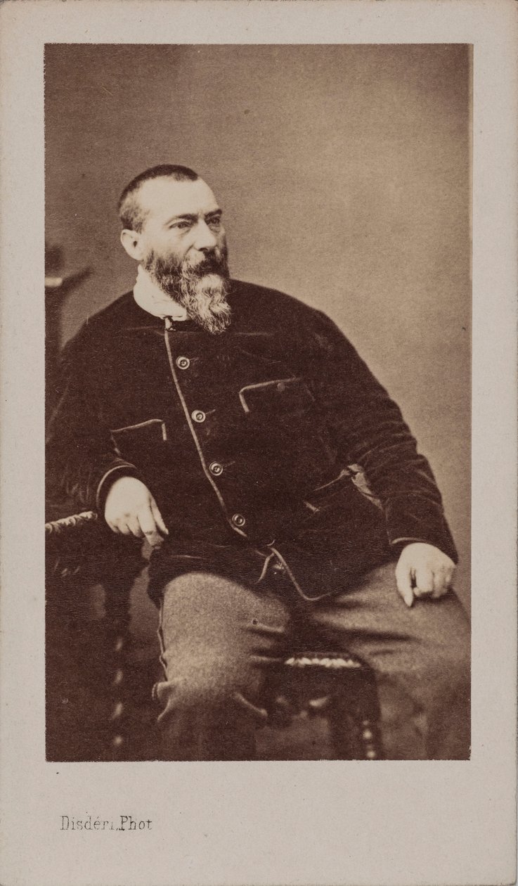 Retrato de Alphonse Karr 1808-1890 de Andre Adolphe Eugene Disderi