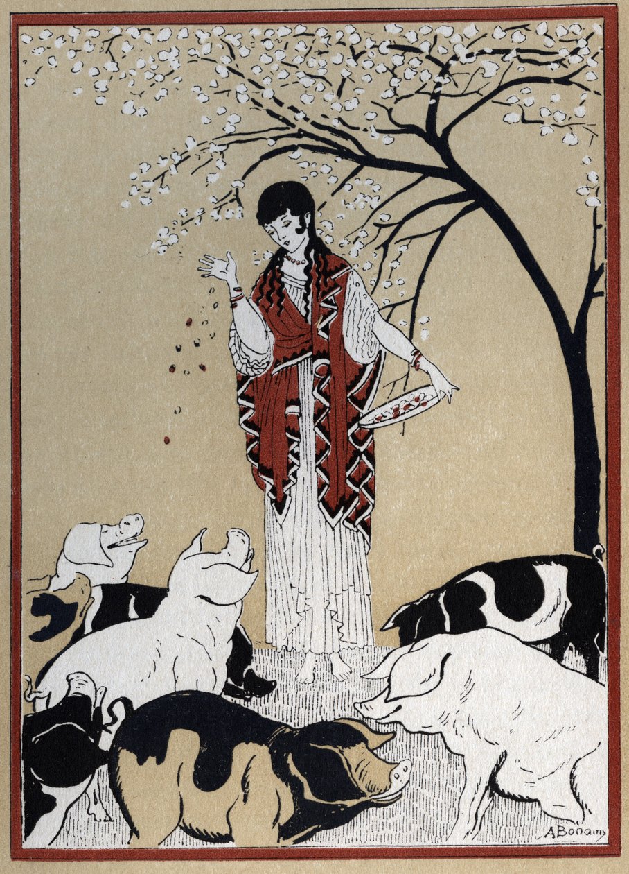 Odisea de Homero: "Circe la sorciere et les compagnons d