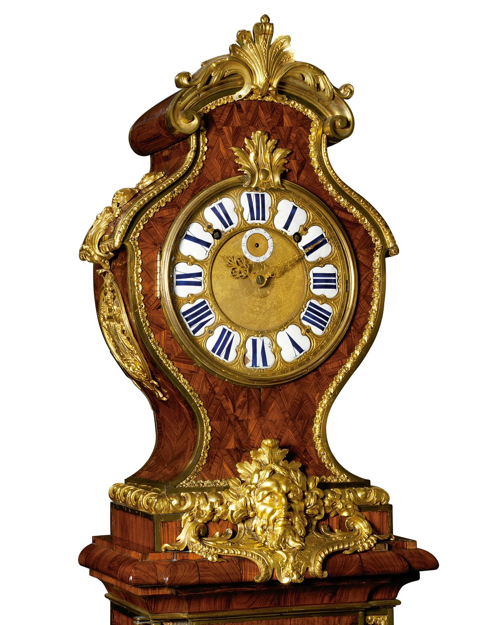Detalle de un regulador de cuarto de hora de la Regencia, el movimiento por Thuret, c.1720 de Andre Charles (attr. to) Boulle