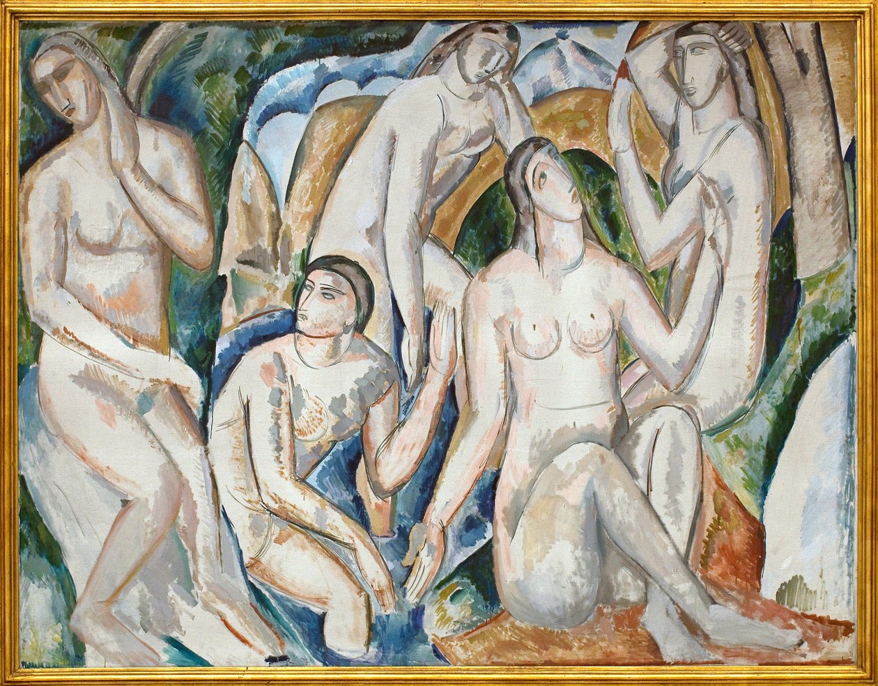 Bañistas de Andre Derain