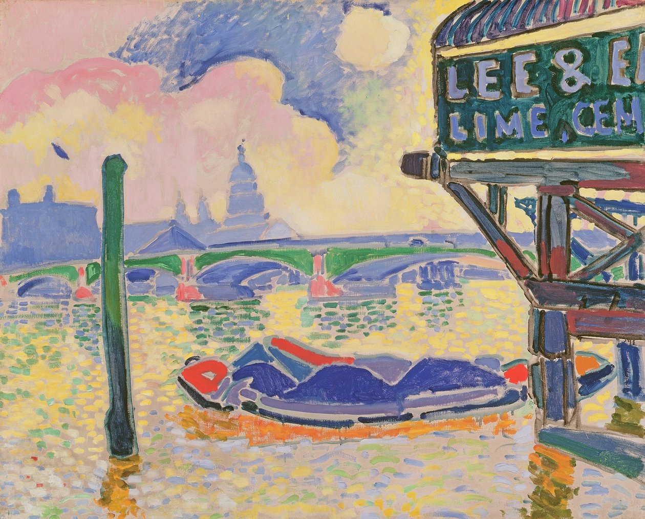 Blackfriars, c.1906 (óleo sobre lienzo) de Andre Derain
