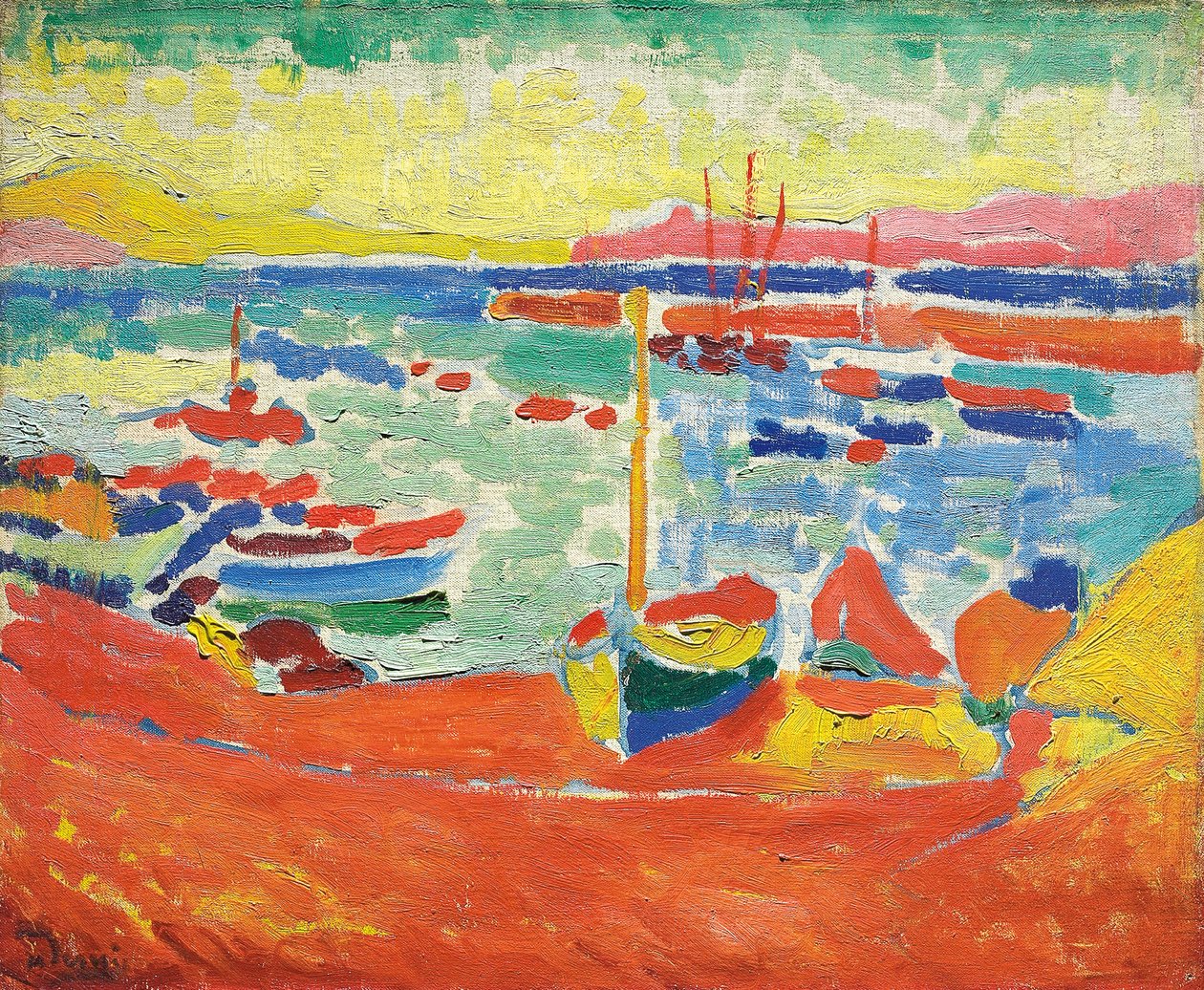 Barco en Collioure de Andre Derain