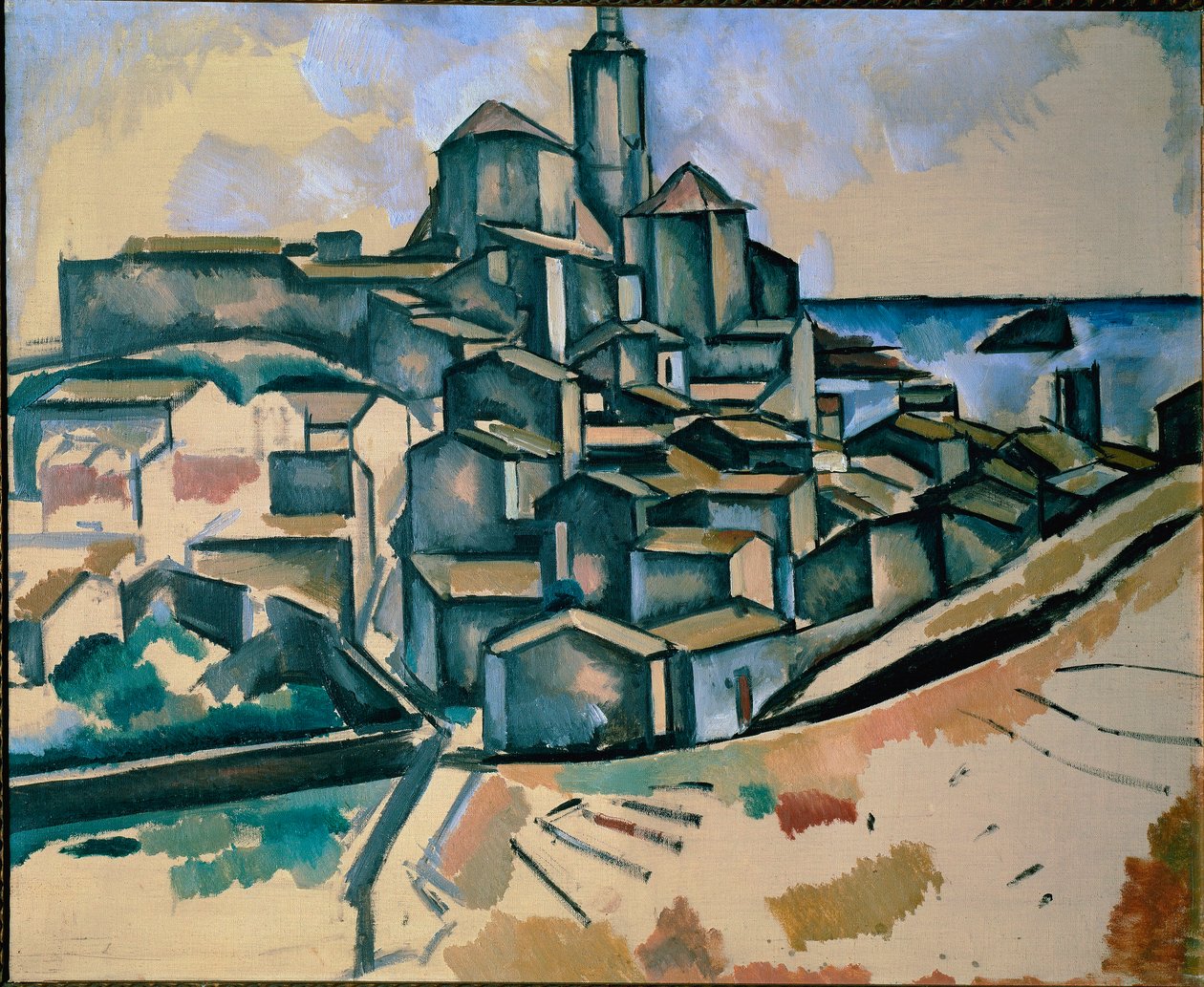 Cadaqués Pintura de André Derain (1880-1954) 1910 Praga, Galería Nacional de Andre Derain